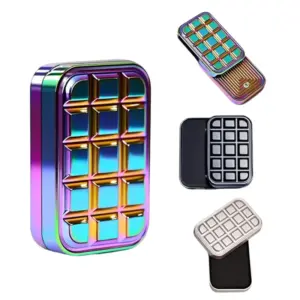 fidget slider chocolate metal