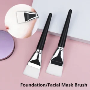 escova facial máscara cabeça chata