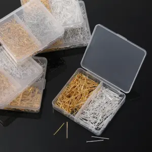 pinos headpins 20mm cobre bijuterias
