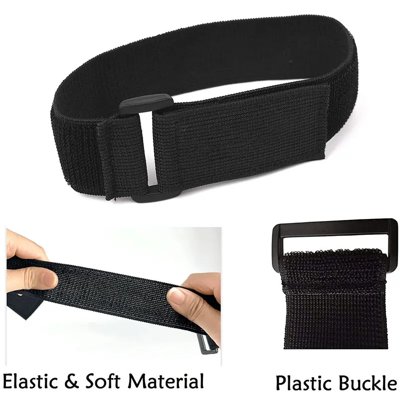 Cinta Elástica Fixadora de Nylon com Fivela e Gancho - Imagem 3