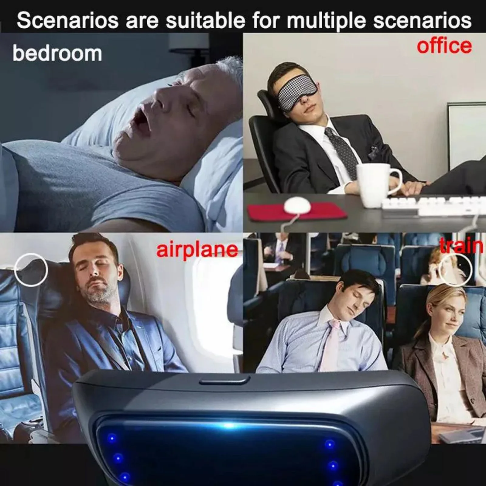 Dispositivo Antirronco Portátil USB 6 Níveis Preto - Imagem 5