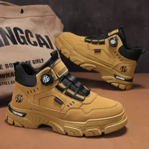 botas casuais masculinas cano alto
