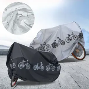 capa de bicicleta impermeável