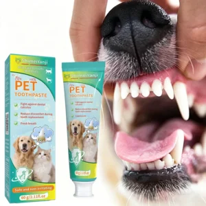 pasta de dente comestível para pets