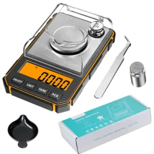 Balança Digital de Bolso 50g 0.001g com Display LCD
