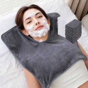 toalha facial em u