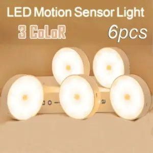 luz noturna led sensor de presença