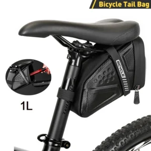 bolsa de selim bicicleta 1l preta