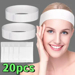 faixa de cabelo descartável para spa