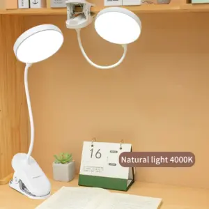 lâmpada de mesa led usb recarregável
