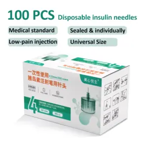 agulha de insulina 32G 4mm