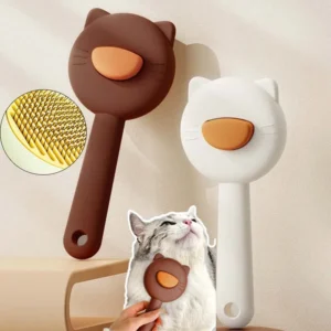 escova removedora de pelos para cães e gatos