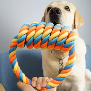 brinquedo de anel de tração para cães