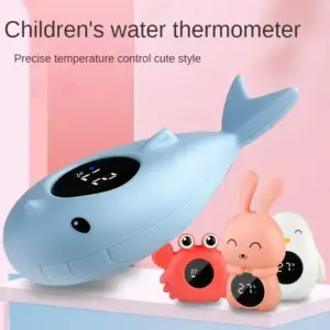 medidor de temperatura de banho de bebê digital