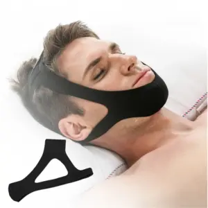 cinta de queixo ajustável anti ronco