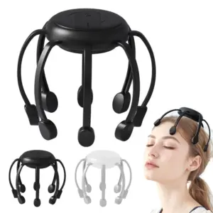 massageador elétrico capilar 8 garras