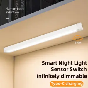 luz noturna led sensor de movimento