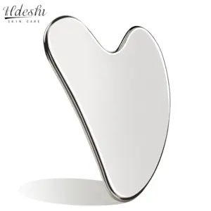 ferramenta gua sha facial aço inoxidável