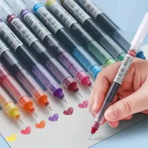 canetas esferográficas neutras coloridas