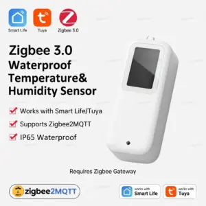 termômetro higrômetro zigbee ip65