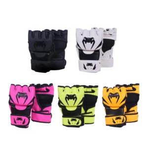 luvas de boxe couro pu kickboxing
