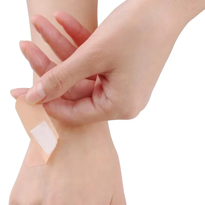 Band-aid Adesivo PE Respirável Primeiros Socorros 100 Unidades - Imagem 3