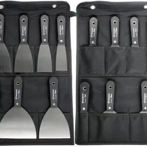 conjunto 7 espátulas aço carbono