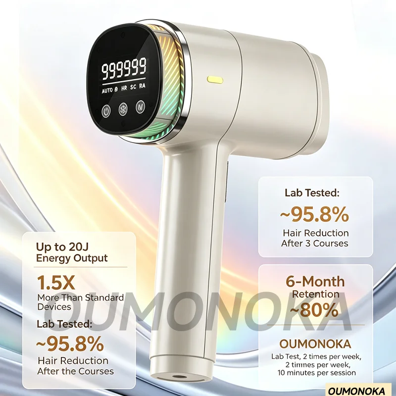 Depilador a Laser IPL Permanente para Corpo e Rosto - Imagem 3
