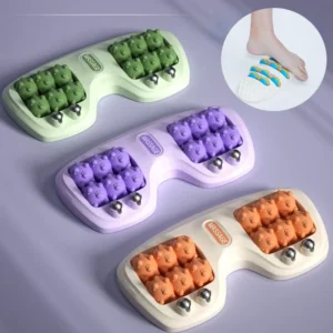 rolo massageador de pés ponto de acupressão