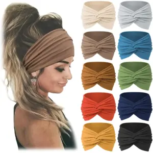 faixa de cabelo turbante torção