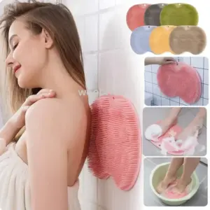 escova de silicone para pés