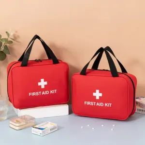 kit primeiros socorros portátil