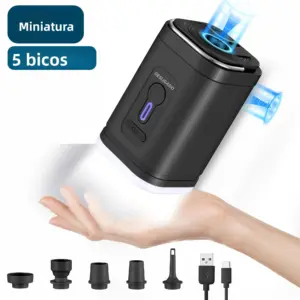 bomba de ar portátil 1300mah usb