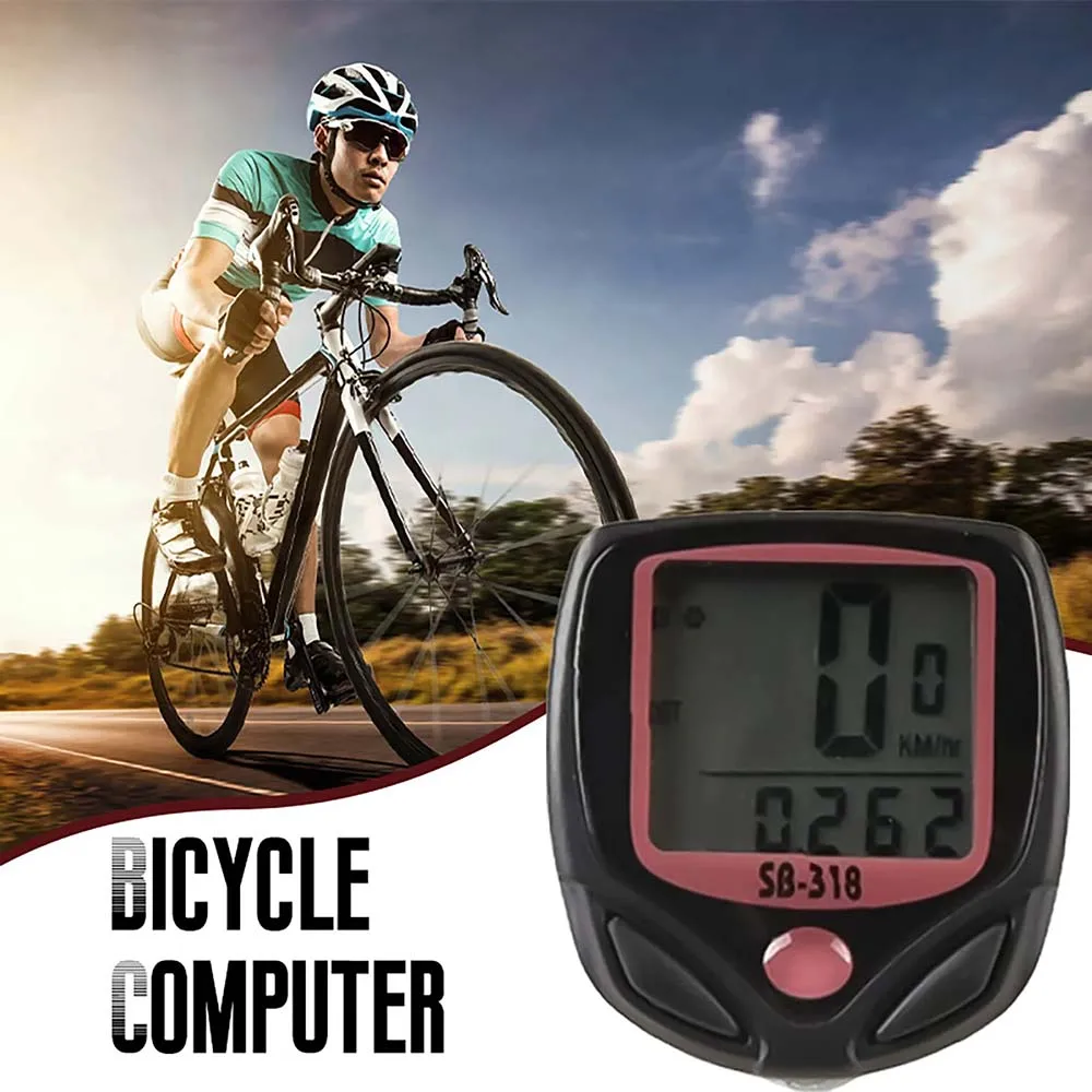 velocímetro de bicicleta multifuncional