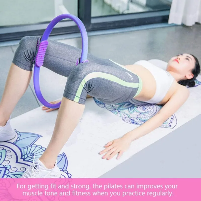 Anel de Pilates para Yoga e Treino Muscular - Imagem 4