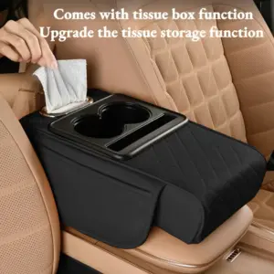 almofada apoio braço console central carro