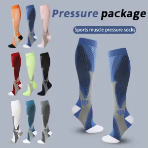 meias de compressão esportiva