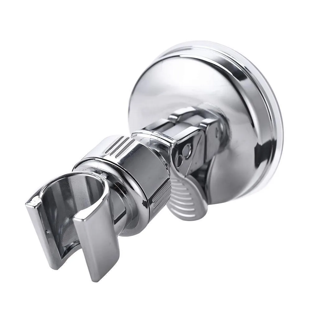 Suporte para Chuveiro de Mão com Ventosa Ajustável Prata - Imagem 2