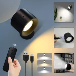 arandela de parede led magnética