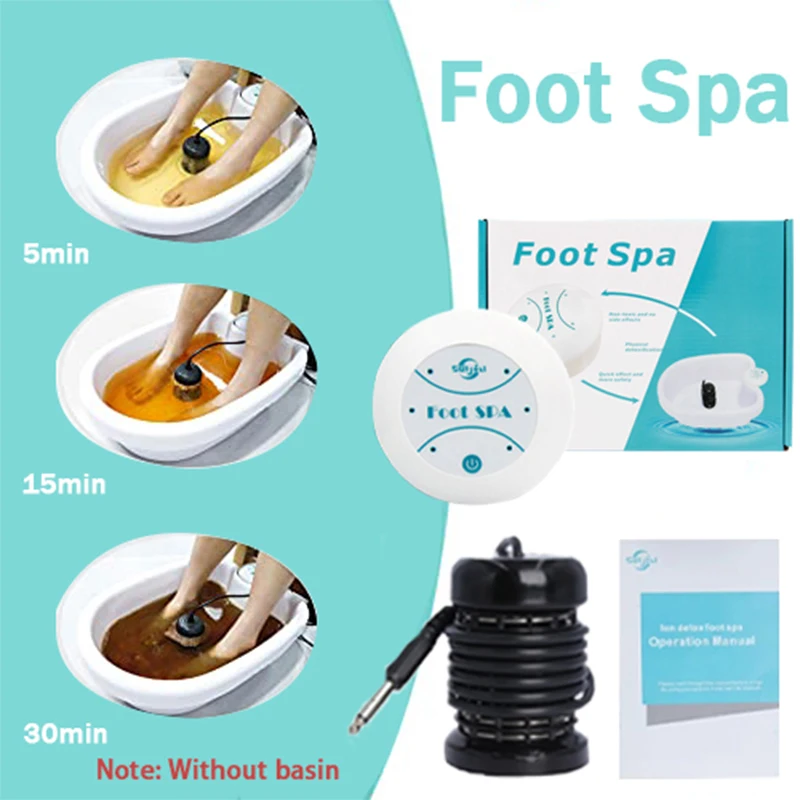 massageador de pés elétrico iônico