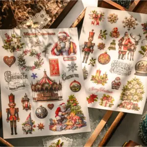 adesivos de natal para scrapbooking