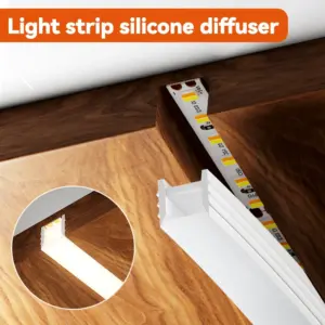 tubo de silicone para fita de led