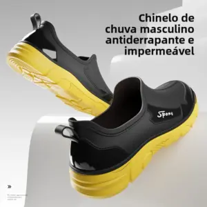 botas de chuva cano baixo