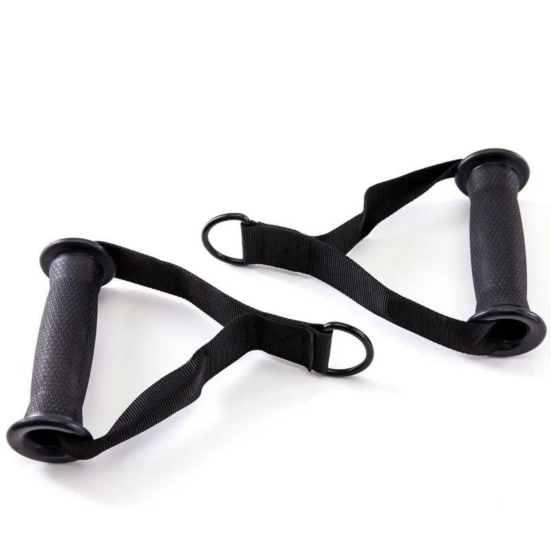 Faixa de Resistência com Alças Fitness Ginásio Antiderrapante - Imagem 3