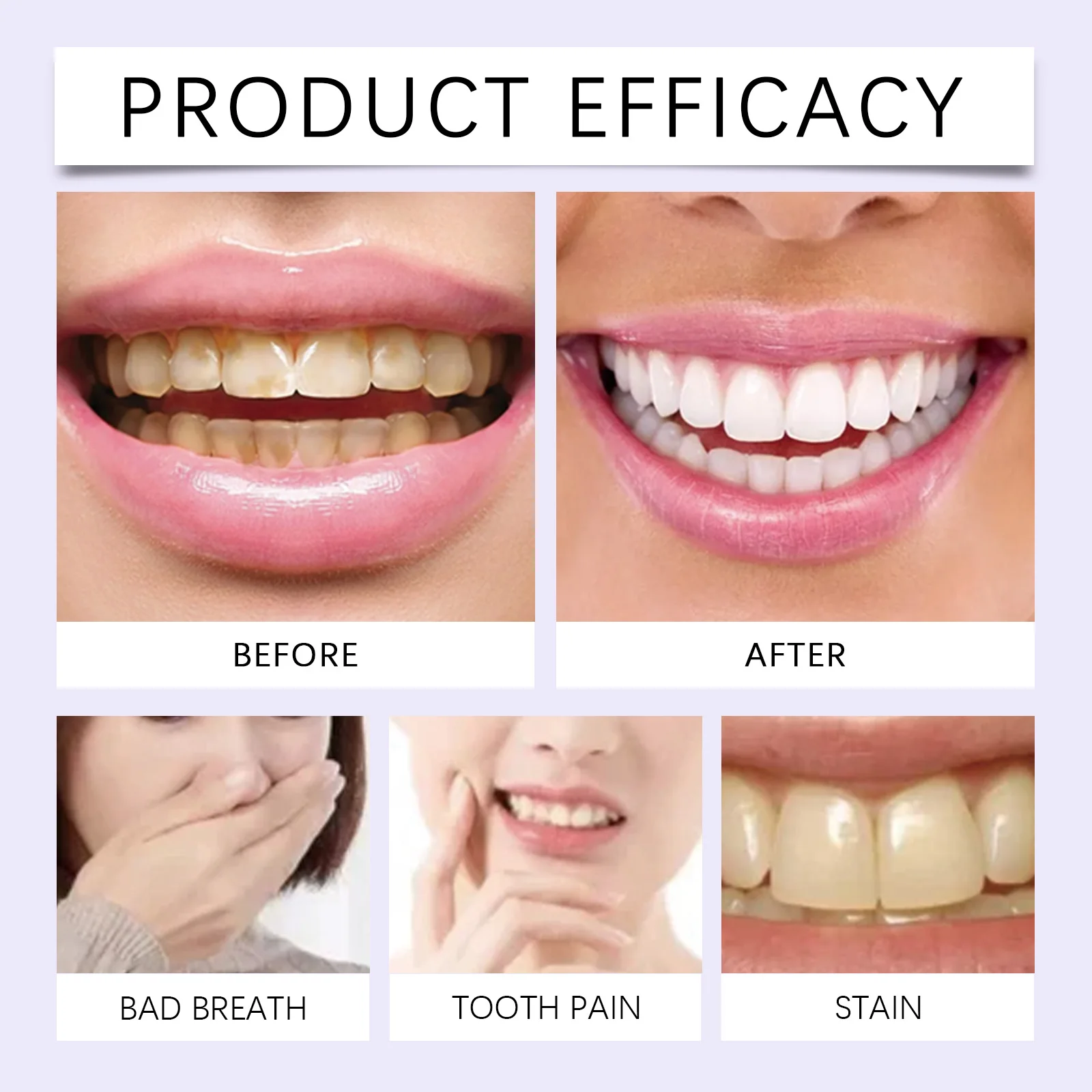 Comprimidos de limpeza dentaria suave 7 unidades - Imagem 5