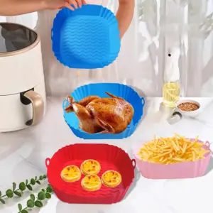 bandeja de silicone para fritadeira a ar