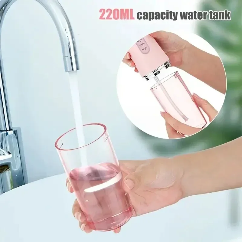 Flossador Elétrico Portátil USB 220ml Branco - Imagem 6