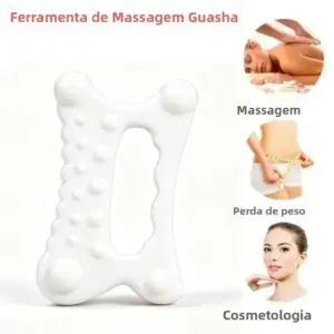 placa de massagem facial guasha