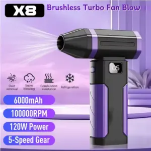mini ventilador turbo fan portátil