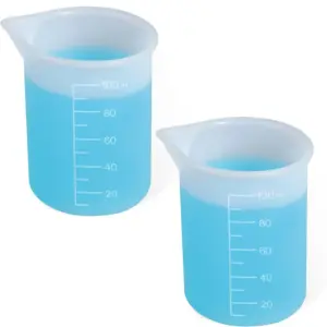copo medidor de detergente de silicone